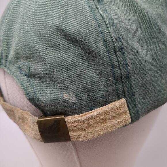 Vancouver Canada Slideback Hat Green Large Embroidered Colorblock - Picture 6 of 11